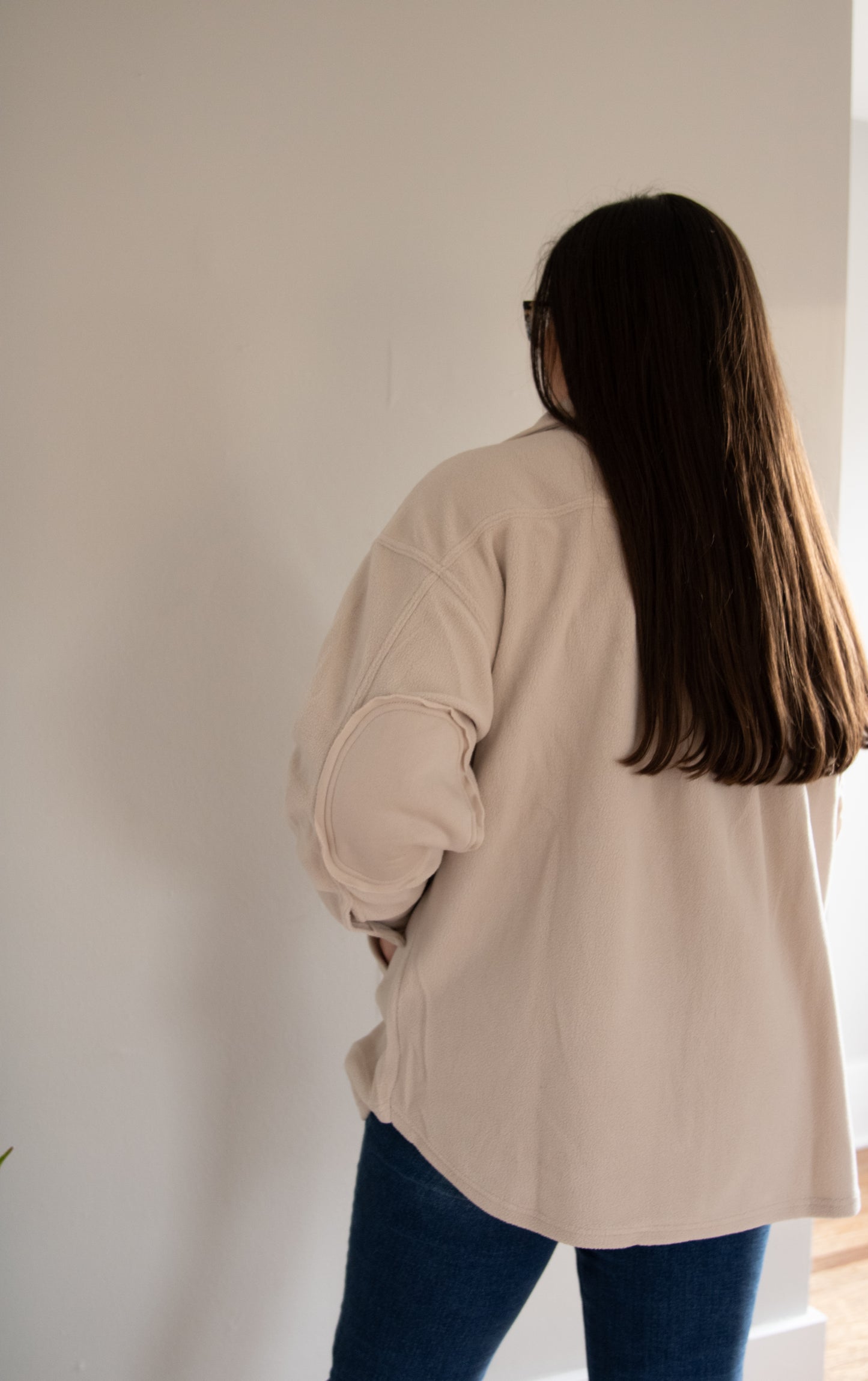 Fleece button up