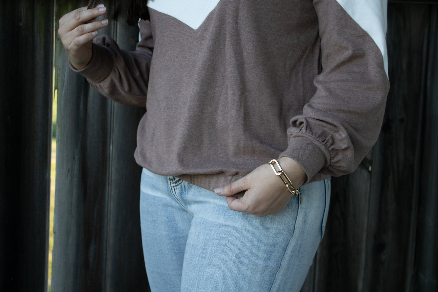 Colorblock Pullover