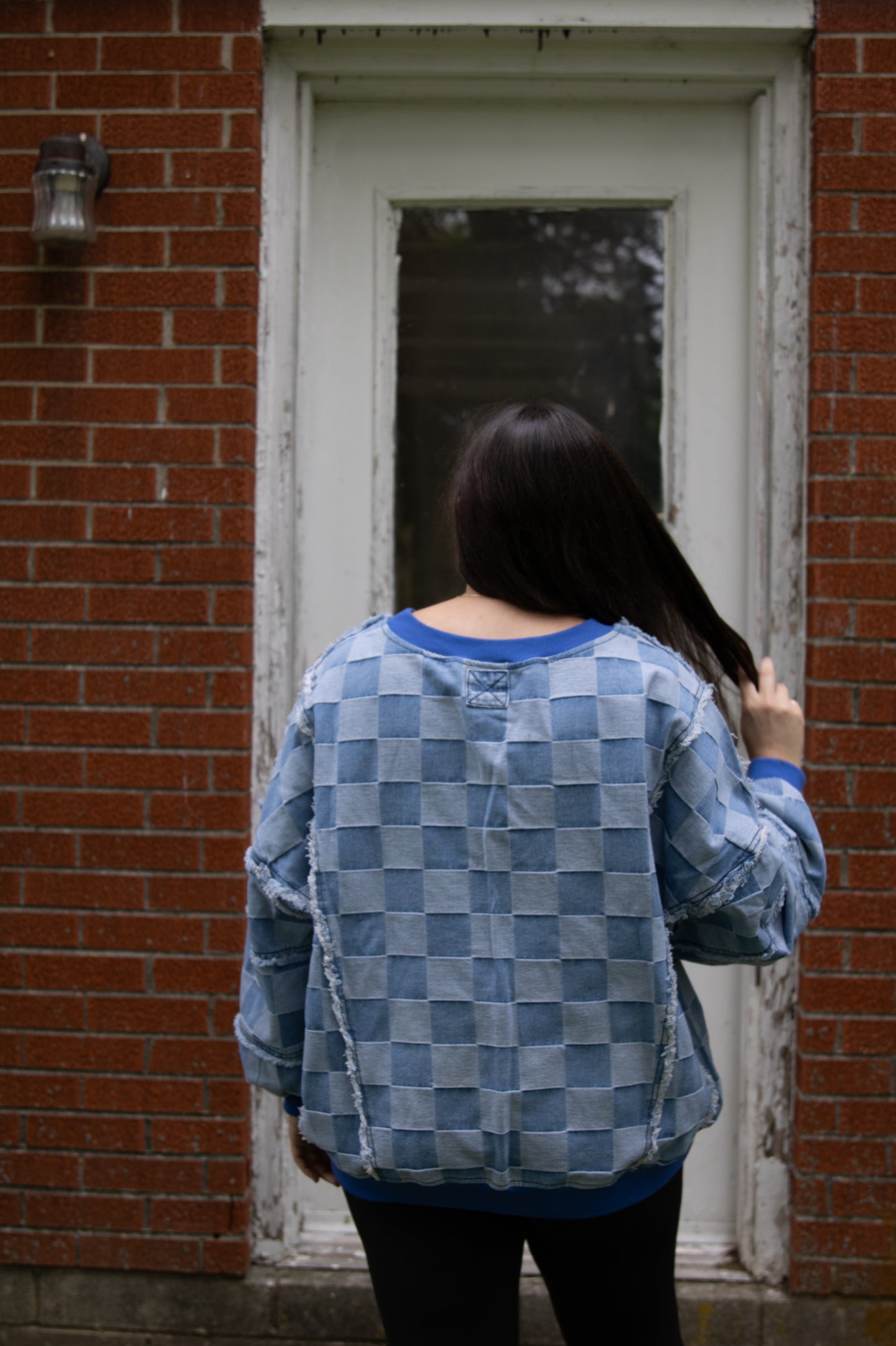 Checkered Pull Over