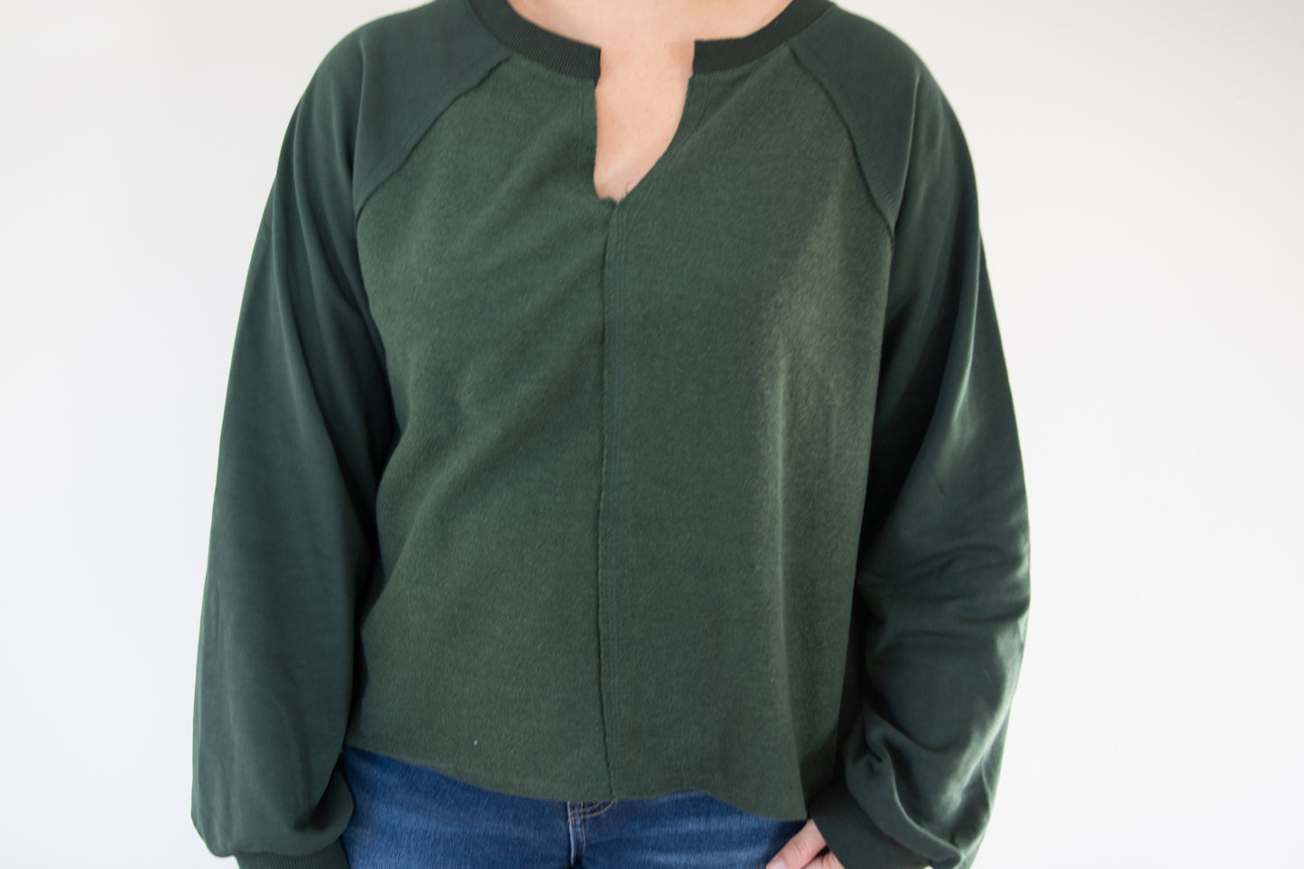 THE HUNTER (long sleeve knit top)