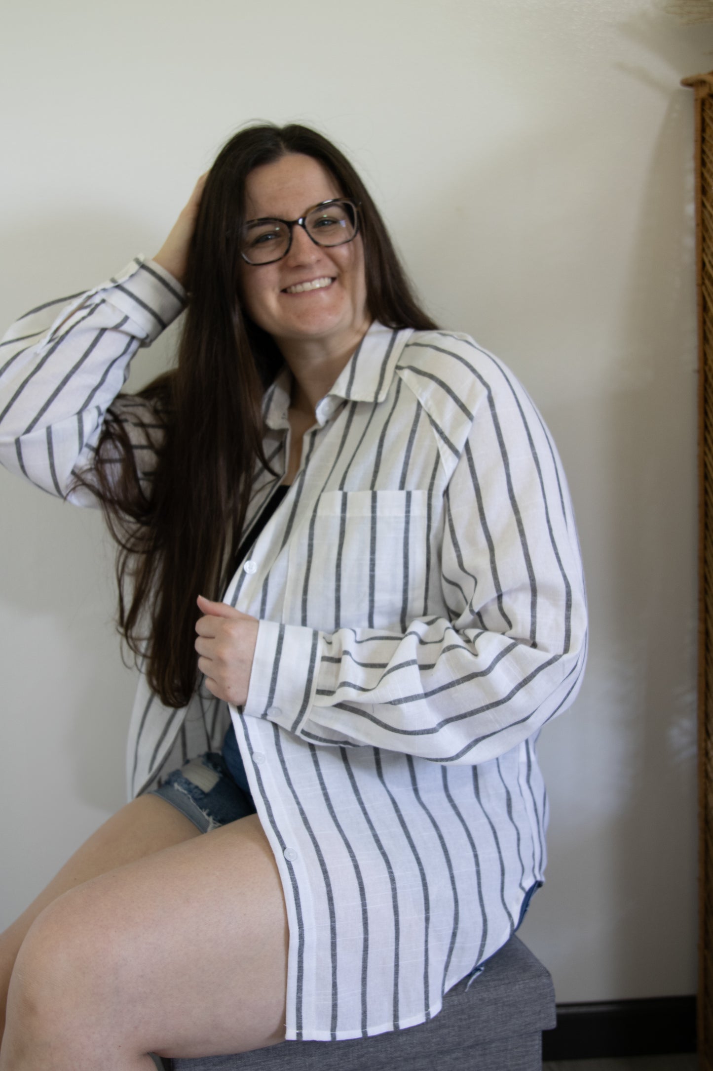 Oversized Button Down