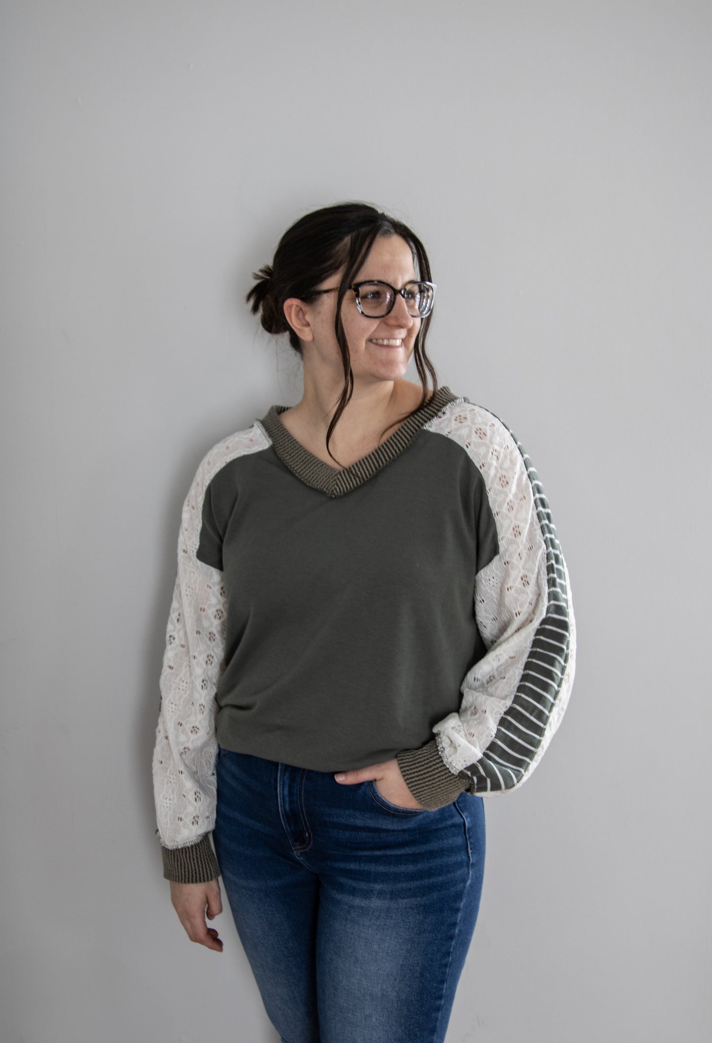 Olive Lacey Long Sleeve