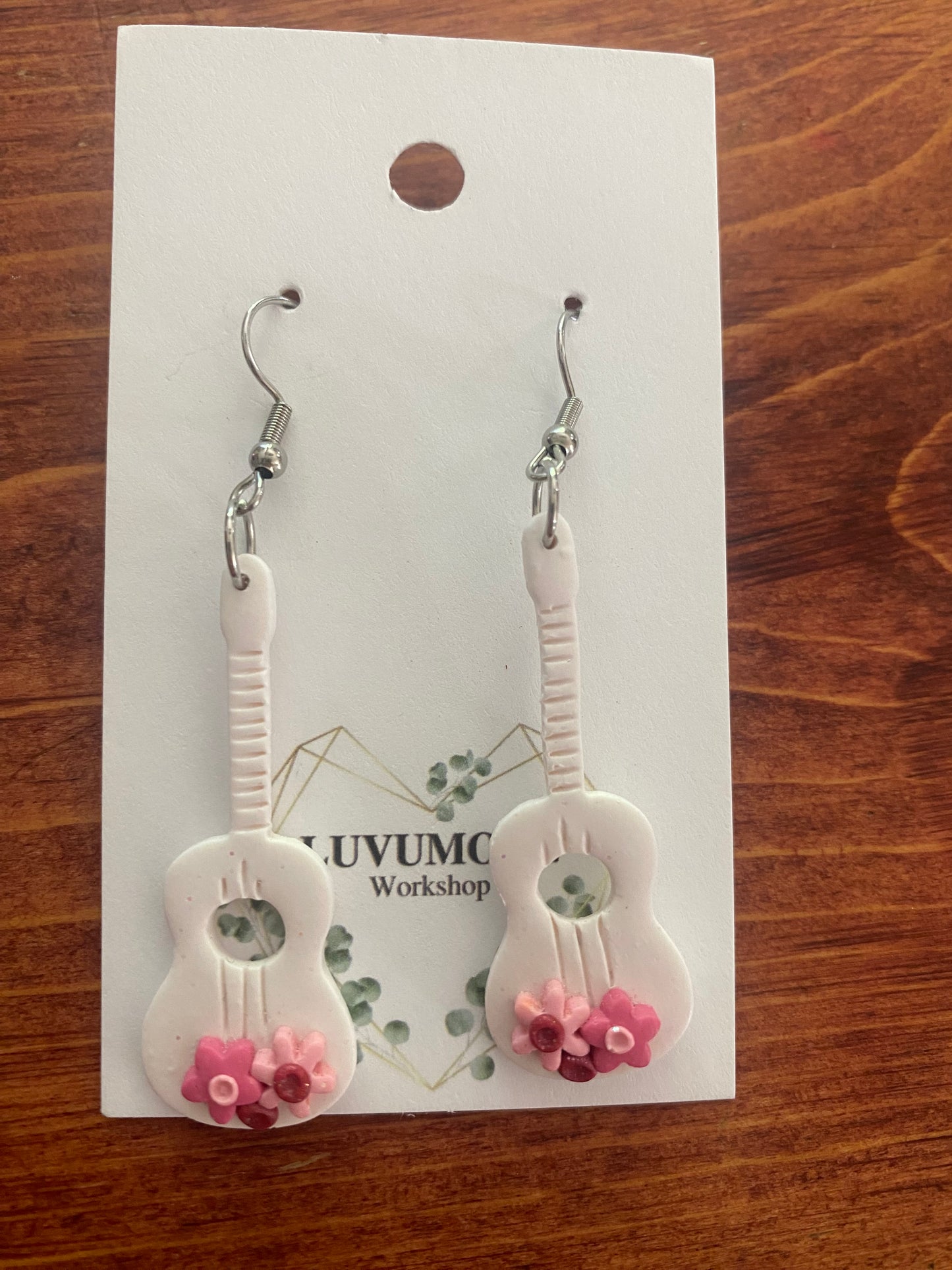 Jona- guitar earrings