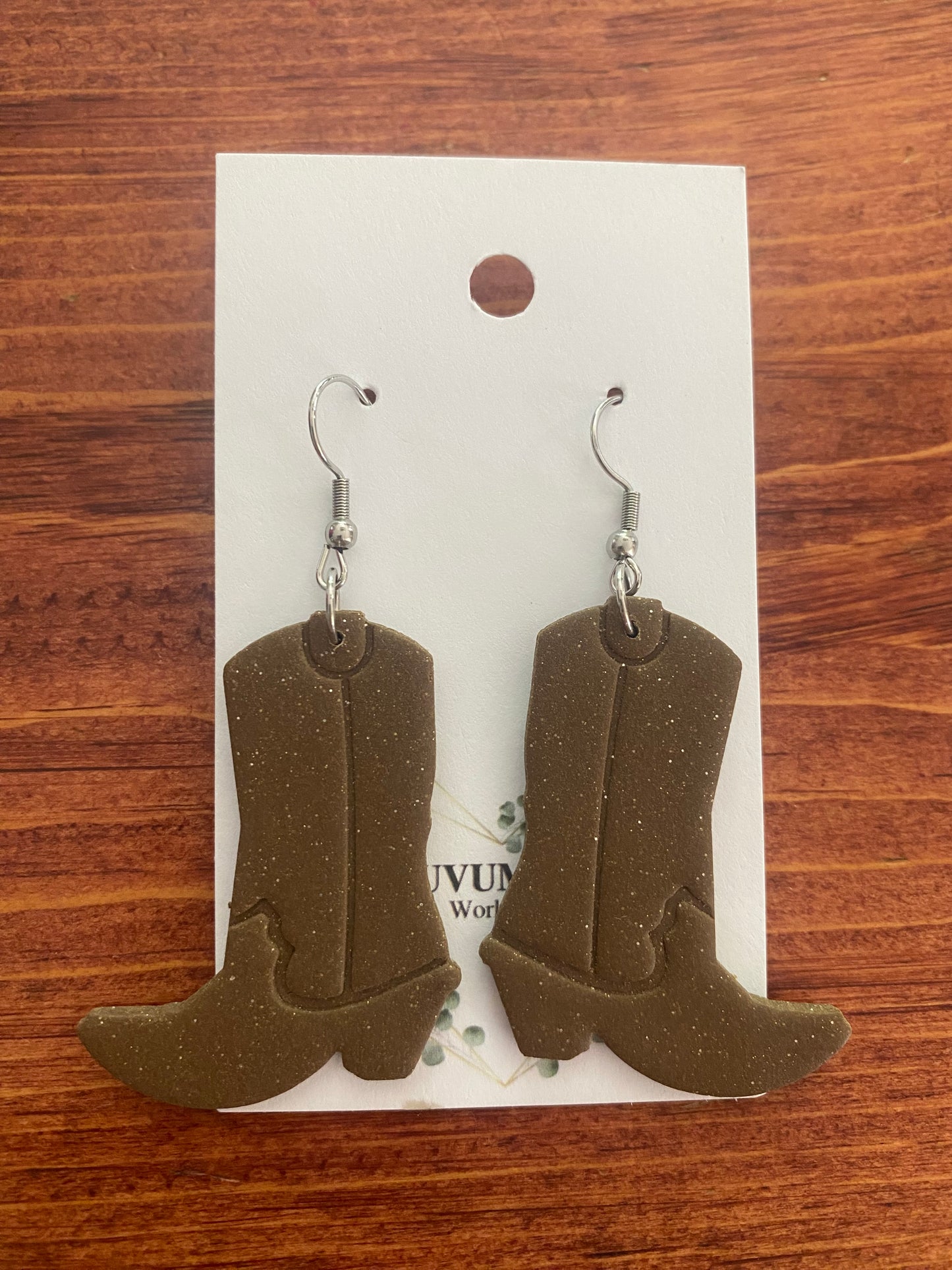 Dolly- boot earrings