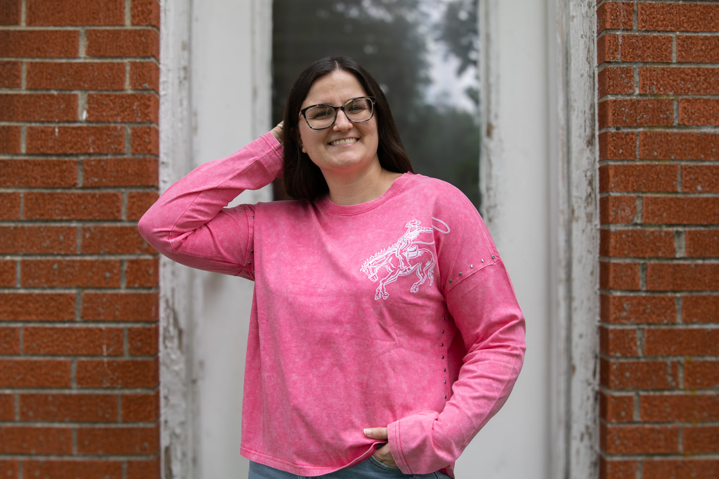 Cowgirl up long sleeve