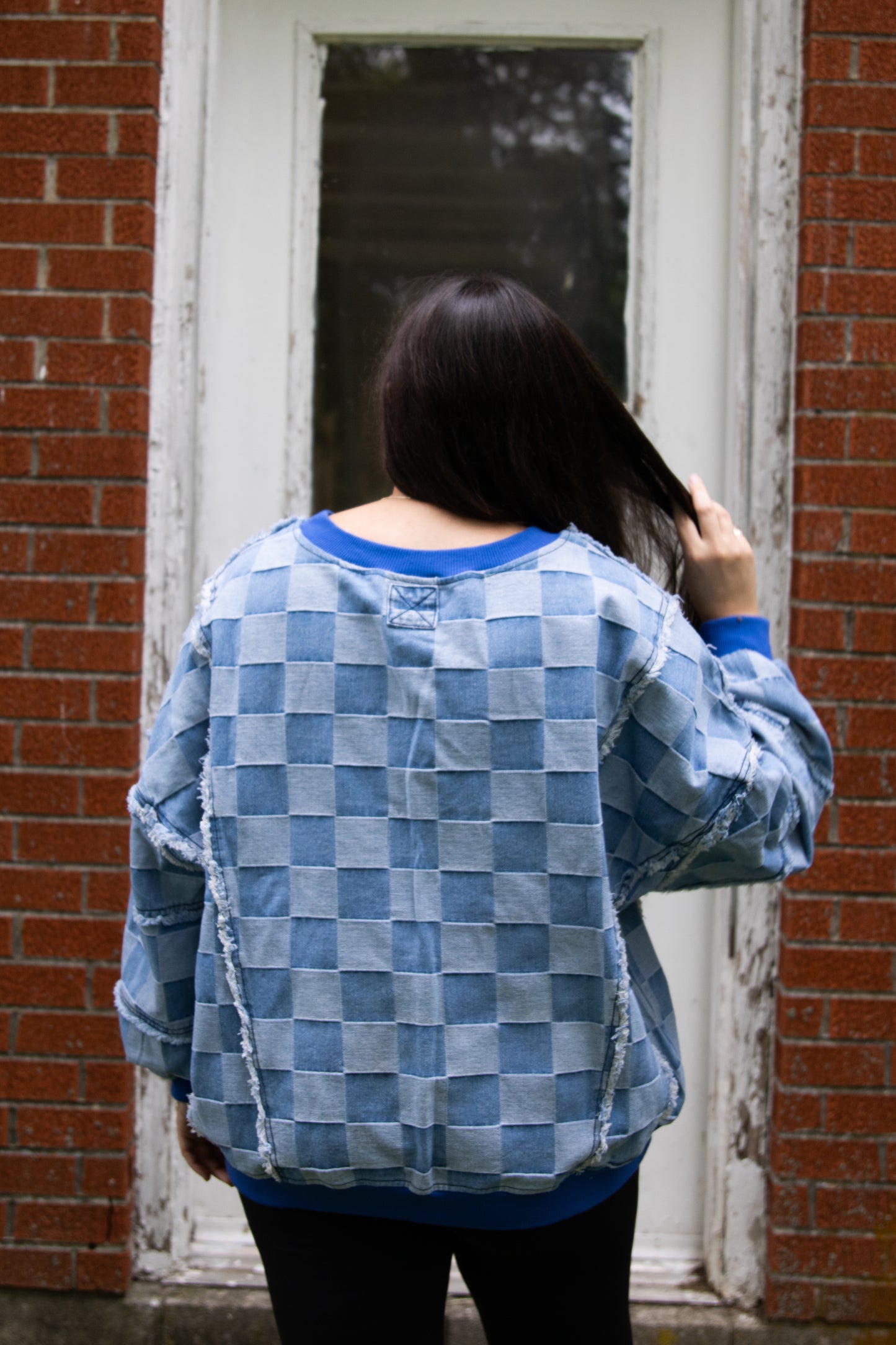 Checkered Pull Over