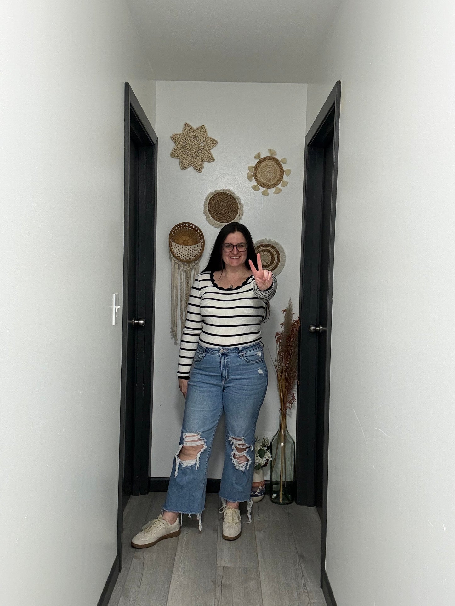 Scallop Edge Sweater