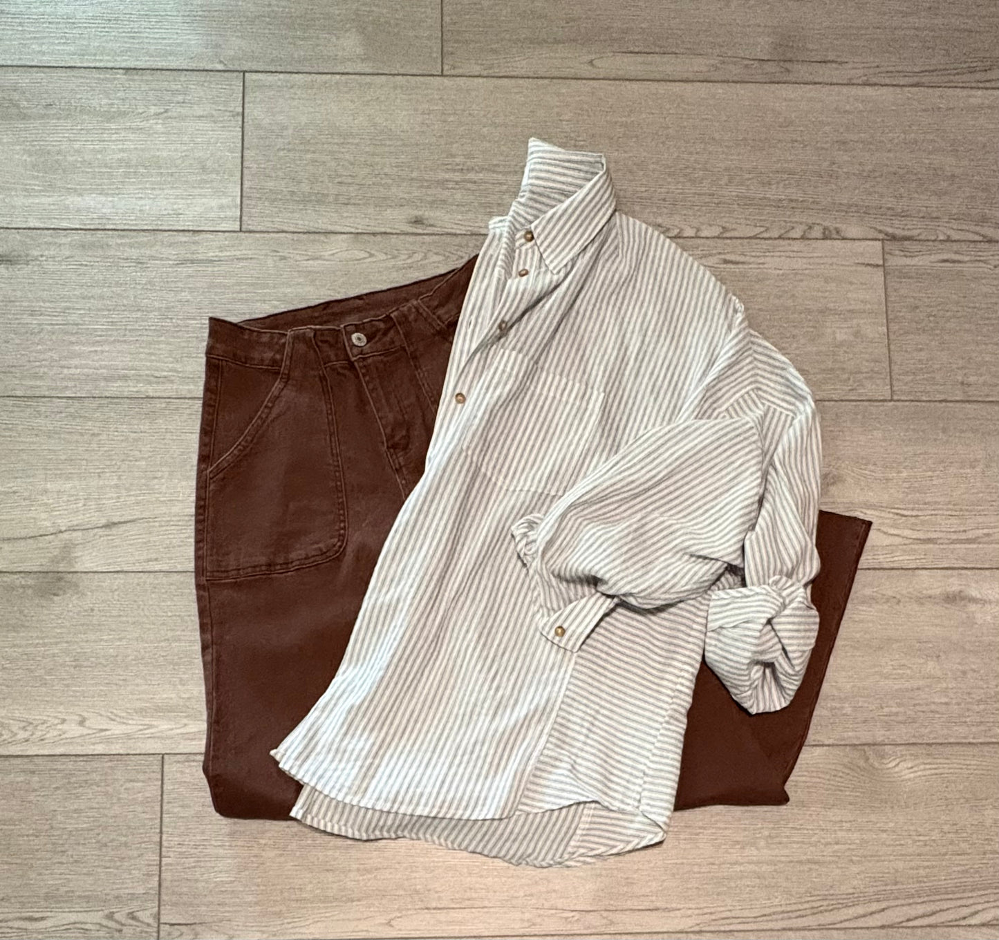 Sea breeze - Oversized Button Up