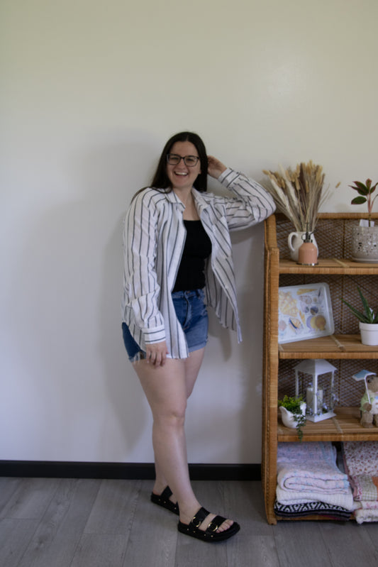 Oversized Button Down